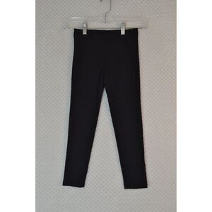 J Crew Girls Small 6-7 Crew Cuts Black Stretchy Leggings- *2 Pair*